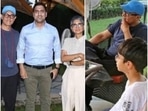 Aamir Khan and Kiran Rao are in Srinagar, with son Azad Rao Khan. Aamir Khan and Kiran Rao are in Srinagar, with son Azad Rao Khan.