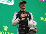 Esteban Ocon finished ahead of Aston Martin's Sebastian Vettel, with Ferrari's Carlos Sainz Jr. fourth ahead of Ocon's teammate Fernando Alonso. (Getty Images) Esteban Ocon finished ahead of Aston Martin's Sebastian Vettel, with Ferrari's Carlos Sainz Jr. fourth ahead of Ocon's teammate Fernando Alonso. (Getty Images)