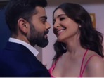 Anushka Sharma and Virat Kohli in their new ad.
