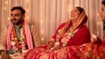 Dr Tanaya Narendra also known as Dr Cuterus on her wedding day(Instagram) Dr Tanaya Narendra also known as Dr Cuterus on her wedding day(Instagram)