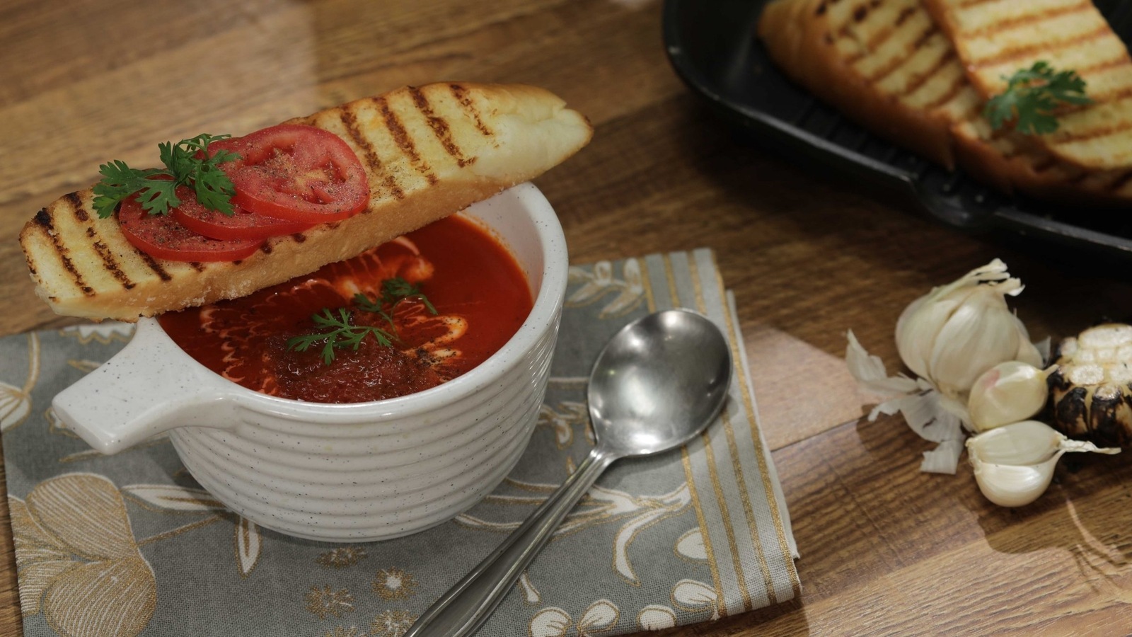 Warm up this monsoon with this restaurant style tomato soup recipe