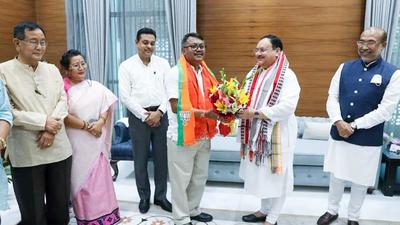 Govindas Konthoujam is a former minister and six-time MLA from Bishnupur district in Manipur. (Courtesy- N Biren Singh)