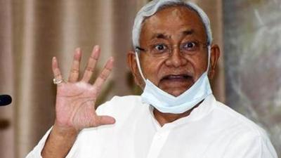 Asked about West Bengal CM Mamata Banerjee’s effort of forming a united front against the BJP, Nitish Kumar said, “I have no information on that matter. I remain busy with the affairs of Bihar. (ANI FILE)