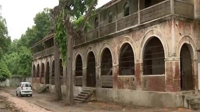 The heritage structure was a girls' college but was abandoned following the 2001 earthquake. (ANI / File Photo) The heritage structure was a girls' college but was abandoned following the 2001 earthquake. (ANI / File Photo)