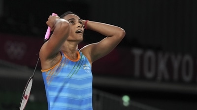 Olympics: 'I am very happy, she has brought name and fame to country'- PV Sindhu's father on shuttler winning bronze. (PTI) Olympics: 'I am very happy, she has brought name and fame to country'- PV Sindhu's father on shuttler winning bronze. (PTI)
