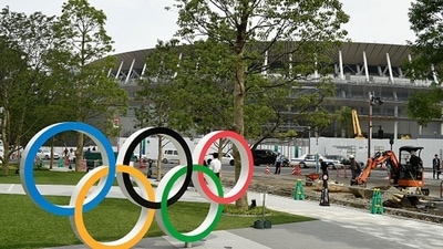 Photo of Olympic village on Tokyo Bay (HT Collage)