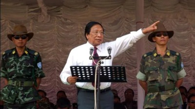 NSCN-IM leader Thuingaleng Muivah. (HT Archive)