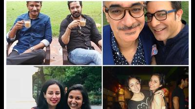 On Friendship Day today, actors Annup Sonii, Rajesh Tailang among other popular personalities such as designers Suneet Varma, Ravi Bajaj, danseuse Bhavana Reddy and singer Sanjeeta Bhattacharya share tales of their lifelong buddies. On Friendship Day today, actors Annup Sonii, Rajesh Tailang among other popular personalities such as designers Suneet Varma, Ravi Bajaj, danseuse Bhavana Reddy and singer Sanjeeta Bhattacharya share tales of their lifelong buddies.