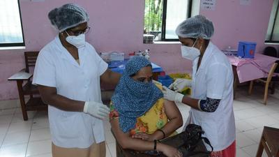 At private vaccination centres, 120,000 have taken the first dose, while 5,605 have taken the second jab within Thane city in the 18-45 age group. (HT File) At private vaccination centres, 120,000 have taken the first dose, while 5,605 have taken the second jab within Thane city in the 18-45 age group. (HT File)