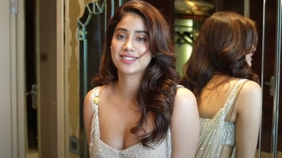 Janhvi Kapoor is the daughter of Boney Kapoor and Sridevi. Janhvi Kapoor is the daughter of Boney Kapoor and Sridevi.