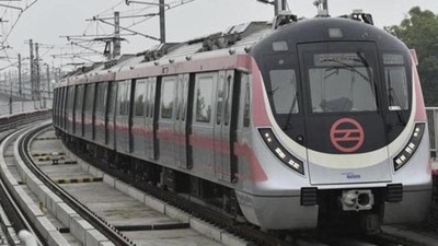 With the opening of these sections, the Delhi Metro network will become 390km-long with 286 stations across 10 lines (Sanchit Khanna/HT PHOTO) With the opening of these sections, the Delhi Metro network will become 390km-long with 286 stations across 10 lines (Sanchit Khanna/HT PHOTO)