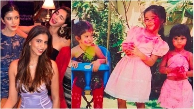 Ananya Panday, Suhana Khan, Shanaya Kapoor: These famous star kids have been friends since childhood and their friendship has only gotten stronger over the years. They are often spotted by the paparazzi going out for lunch and dinners and spending quality time. (Instagram/@ananyapanday)
