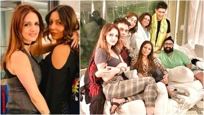 Gauri Khan, Sussanne Khan: Gauri and Sussanne have been friends for a very long time and their Instagram posts say it all. (Instagram/@gaurikhan)