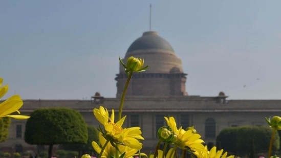 Rashtrapati Bhavan is home to the President of India and it portrays the nation's democratic traditions and secular nature.(HT photo) Rashtrapati Bhavan is home to the President of India and it portrays the nation's democratic traditions and secular nature.(HT photo)