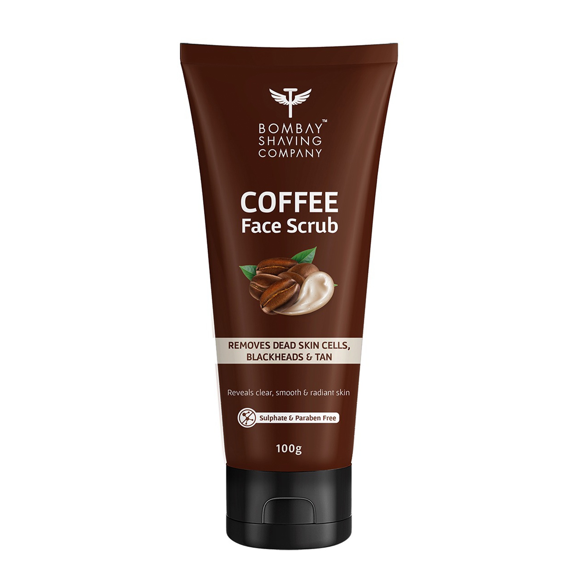 The coffee face scrub by The Bombay Shaving Company is the remedy for blackheads The coffee face scrub by The Bombay Shaving Company is the remedy for blackheads