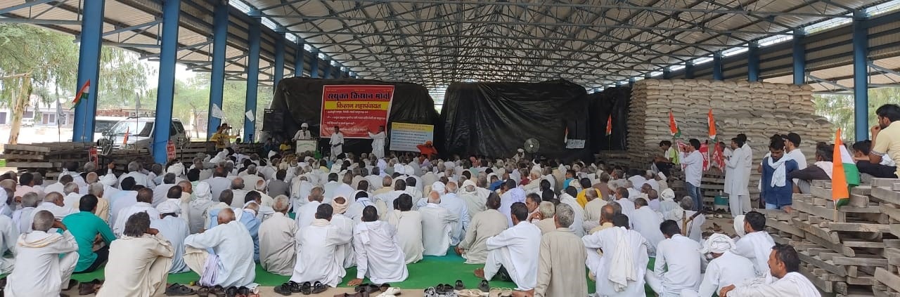 The mahapanchayat at Behal town in Haryana’s Bhiwani (HT PHOTO) The mahapanchayat at Behal town in Haryana’s Bhiwani (HT PHOTO)