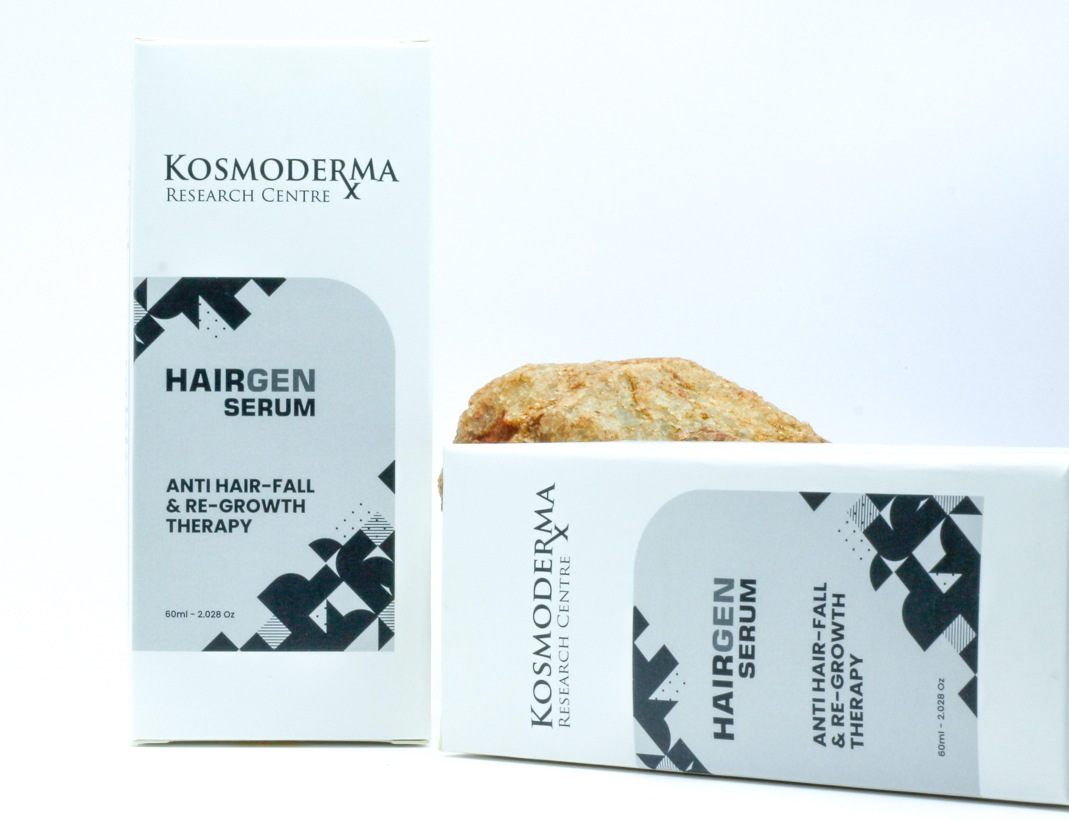The anti-hair fall and regrowth therapy hair serum by Kosmoderma The anti-hair fall and regrowth therapy hair serum by Kosmoderma