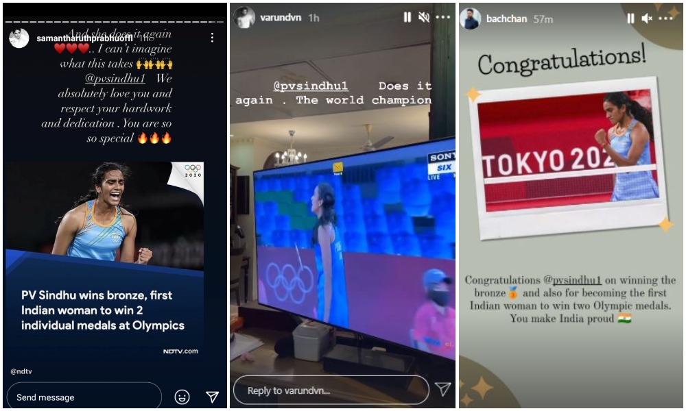 Abhishek Bachchan, Varun Dhawan and Samantha Akkineni reacted to her win. Abhishek Bachchan, Varun Dhawan and Samantha Akkineni reacted to her win.