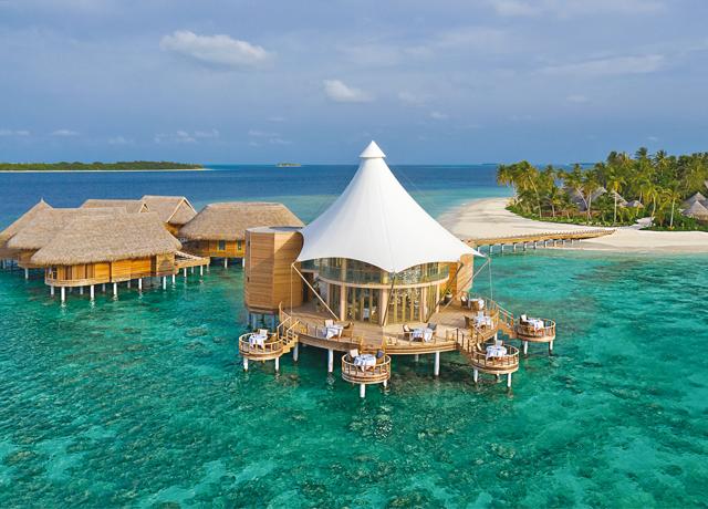 Hotels like Nautilus in the Maldives are small enough to keep you isolated and safe