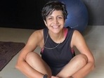 Mandira Bedi shared a new post-workout picture of hers. Mandira Bedi shared a new post-workout picture of hers.