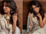 Chitrangda Singh's ethereal white bralette-lehenga set is worth a fortune, here's what it costs