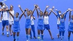Indian players celebrate their victory against Australia at Tokyo Olympics 2020(PTI) Indian players celebrate their victory against Australia at Tokyo Olympics 2020(PTI)