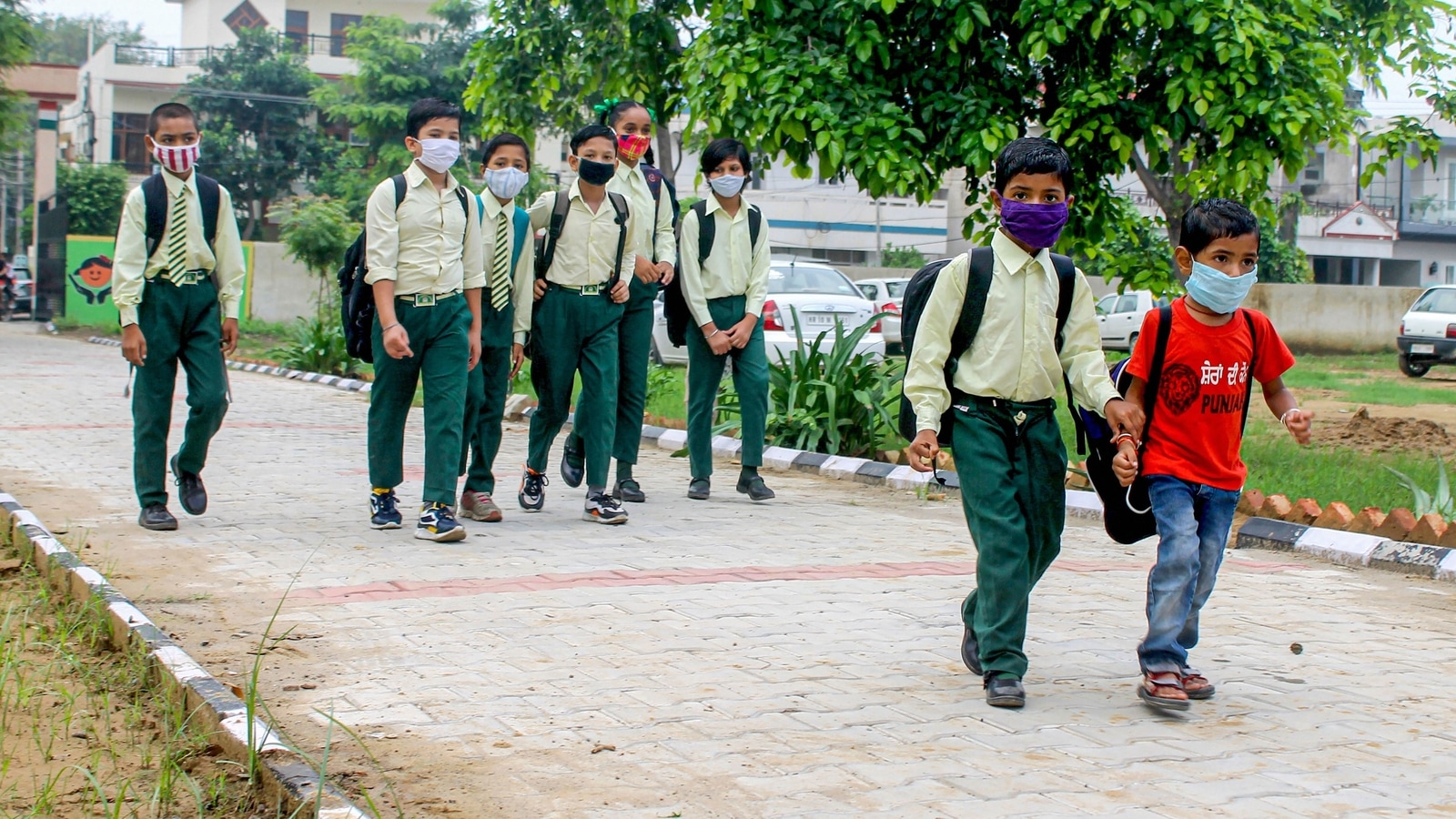 Punjab Schools Reopen For All Classes From August 2; Children Happy ...