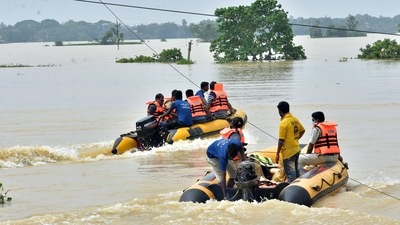 Most climate models agree that extreme rainfall events during monsoon months will increase. (ANI Photo)