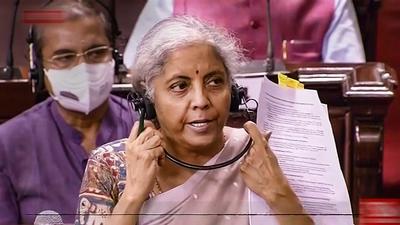 Union finance minister Nirmala Sitharaman. (PTI) Union finance minister Nirmala Sitharaman. (PTI)