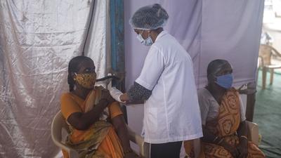 Of the 1.7 million fully vaccinated citizens, 742,758 are in the 45-59 age group. (HT File) Of the 1.7 million fully vaccinated citizens, 742,758 are in the 45-59 age group. (HT File)