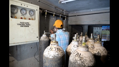The Punjab CM has given special permission for the expansion of the medical oxygen manufacturing plant in Mohali and also asked the town and country planning department to extend support to all such plants in the state. (HT file photo)