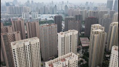An aerial view of buildings in Tianjin, China. (AFP) An aerial view of buildings in Tianjin, China. (AFP)