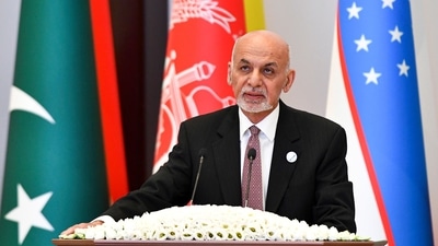 Afghanistan president Ghani's comments came as Afghan forces fought and bombed Taliban fighters and positions on Sunday. (AP File Photo) Afghanistan president Ghani's comments came as Afghan forces fought and bombed Taliban fighters and positions on Sunday. (AP File Photo)