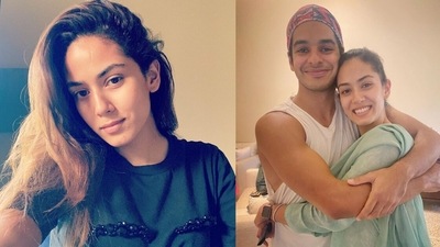 Mira Rajput drops sunkissed pictures, Ishaan Khatter comments. Mira Rajput drops sunkissed pictures, Ishaan Khatter comments.