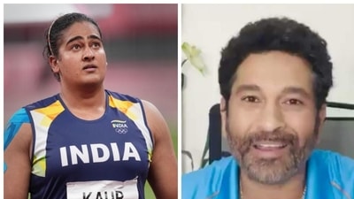 'We are proud of you for giving your best': Sachin Tendulkar congratulates Kamalpreet Kaur after Indian finishes 6th in discus throw final (Agencies/HT Collage) 'We are proud of you for giving your best': Sachin Tendulkar congratulates Kamalpreet Kaur after Indian finishes 6th in discus throw final (Agencies/HT Collage)
