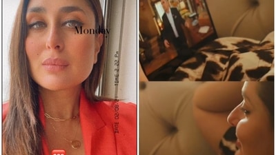 Kareena Kapoor shared pictures on Instagram Stories as well as an Instagram Reels video. Kareena Kapoor shared pictures on Instagram Stories as well as an Instagram Reels video.