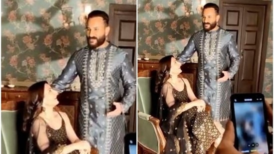 Saif Ali Khan and his sister actor Soha Ali Khan came together to shoot for their clothing brand.