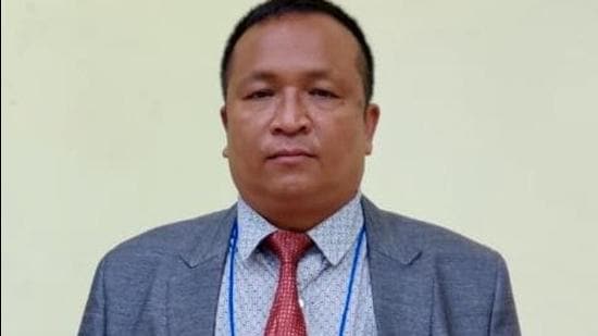 The case against Mizoram MP K Vanlalvena was filed after he said if Assam policemen enter Mizoram again “all will be killed”. (Courtesy-Twitter @dipr_mizoram) The case against Mizoram MP K Vanlalvena was filed after he said if Assam policemen enter Mizoram again “all will be killed”. (Courtesy-Twitter @dipr_mizoram)