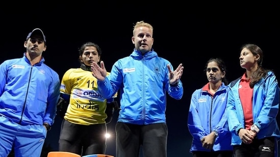 India coach Sjoerd Marijne(Frank Uijlenbroek)