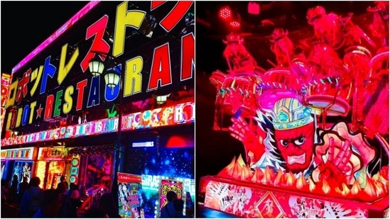 Robot Restaurant (Tokyo, Japan): This is one of Tokyo's most popular tourist attractions that entertains a huge number of international visitors daily. This is not a place for children so if you ever plan on visiting then make sure to go alone or with a group of adults.(Instagram/@meleks_photos/@inaktiveprofile404)