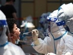 For the week ending June 21, the seven-day average of new cases across the world dropped to 359,095 a day – the lowest this figure had touched since February. (REUTERS) For the week ending June 21, the seven-day average of new cases across the world dropped to 359,095 a day – the lowest this figure had touched since February. (REUTERS)