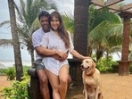 Kim Sharma and Leander Paes were spotted strolling in Mumbai on Monday. Kim Sharma and Leander Paes were spotted strolling in Mumbai on Monday.