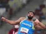 Tokyo: India's Tajinderpal Toor competes in qualifications for the men's shot put event at the 2020 Summer Olympics, in Tokyo, Tuesday, August 3, 2021. (PTI Photo/Gurinder Osan)(PTI08_03_2021_000237A)(PTI) Tokyo: India's Tajinderpal Toor competes in qualifications for the men's shot put event at the 2020 Summer Olympics, in Tokyo, Tuesday, August 3, 2021. (PTI Photo/Gurinder Osan)(PTI08_03_2021_000237A)(PTI)