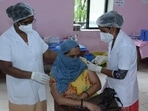 Union health minister Mansukh Mandaviya said that India has administered 470 million doses of Covid-19 vaccine so far.(HT File Photo) Union health minister Mansukh Mandaviya said that India has administered 470 million doses of Covid-19 vaccine so far.(HT File Photo)