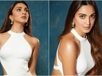 Kiara Advani looks like a goddess in white backless gown for Shershaah promotions(Instagram/@ekalakhani) Kiara Advani looks like a goddess in white backless gown for Shershaah promotions(Instagram/@ekalakhani)