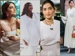 In Pics: Summer fashion cues from Sonam Kapoor Ahuja’s sultry white dresses(Elevate Promotions/Instagram@sonamkapoor)
