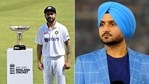Harbhajan Singh (L) predicts the result of India vs England Test series(HT Collage) Harbhajan Singh (L) predicts the result of India vs England Test series(HT Collage)