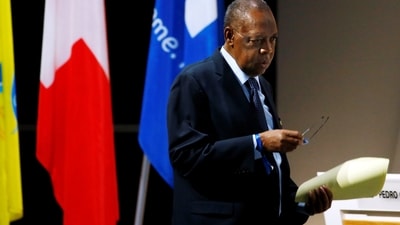 Issa Hayatou: File photo (REUTERS)