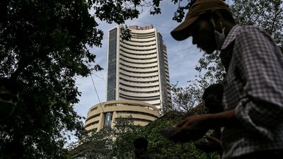 In the previous session, Sensex rallied 363.79 points or 0.69 per cent to finish at 52,950.63, while Nifty surged 122.10 points or 0.77 per cent to 15,885.15. (Bloomberg) In the previous session, Sensex rallied 363.79 points or 0.69 per cent to finish at 52,950.63, while Nifty surged 122.10 points or 0.77 per cent to 15,885.15. (Bloomberg)