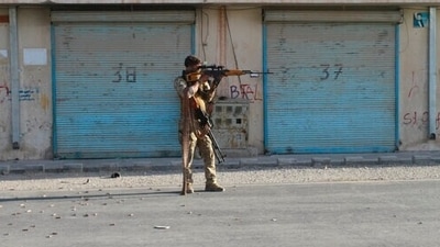A wave of explosions and gunfire rocked the capital late on Tuesday. (AP Photo/Hamed Sarfarazi) (AP) A wave of explosions and gunfire rocked the capital late on Tuesday. (AP Photo/Hamed Sarfarazi) (AP)